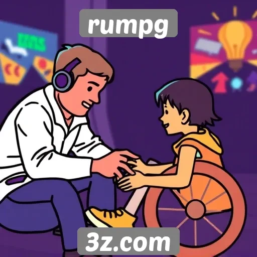 Acessibilidade no site de jogos rumpg é destaque